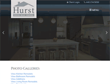 Tablet Screenshot of hurstremodel.com